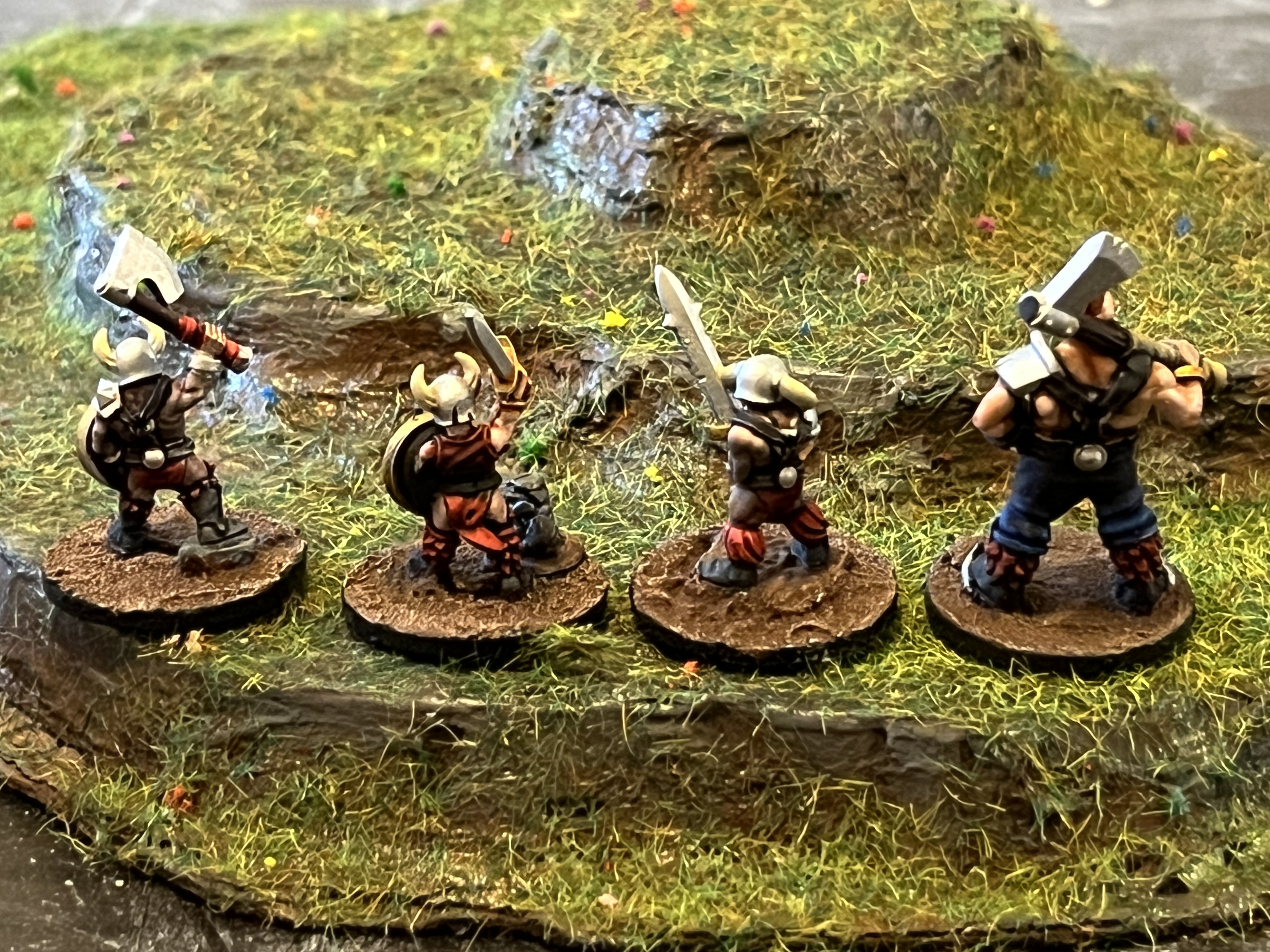 Barbarians And Ogre Rear